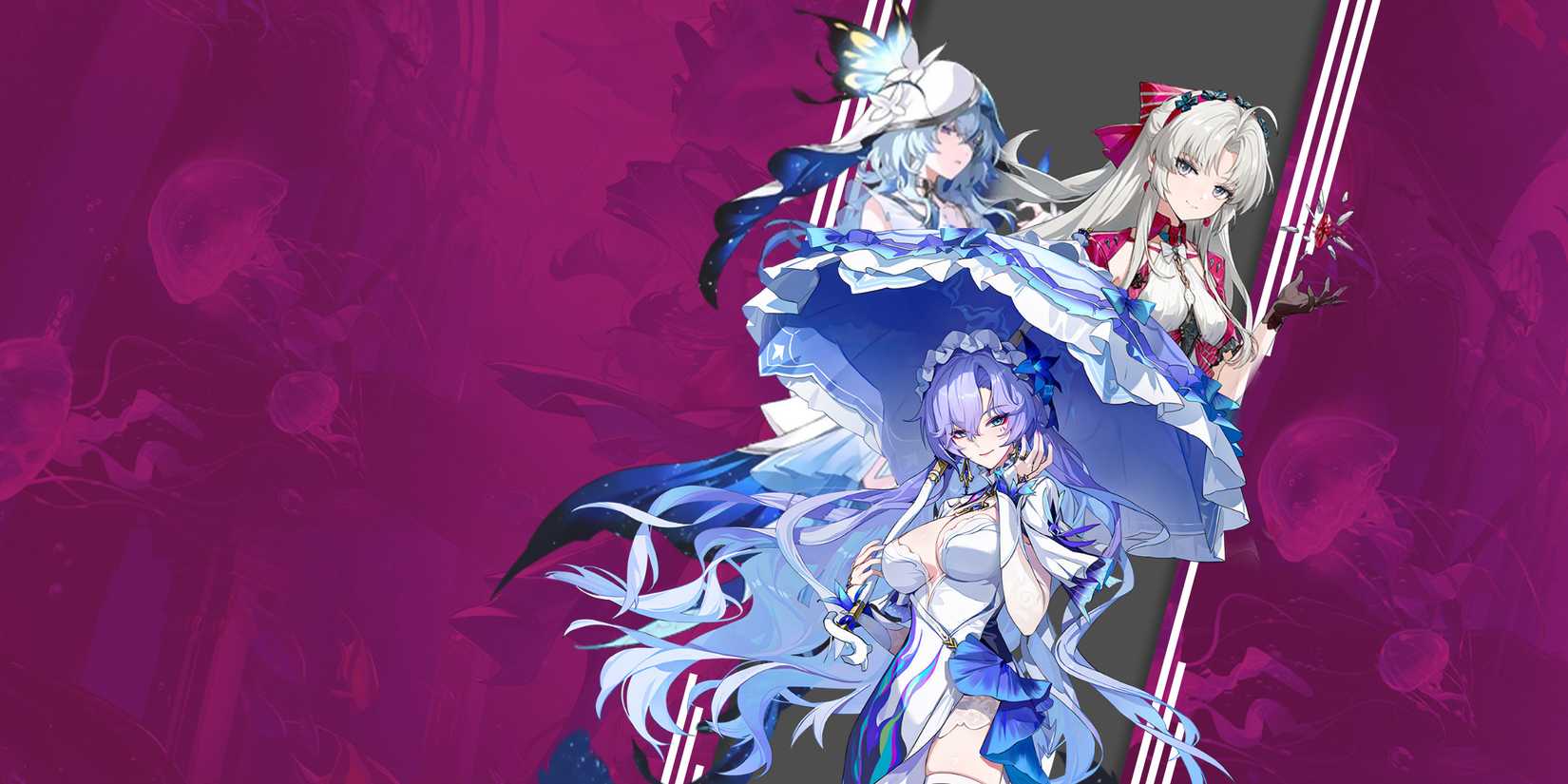 carlotta-shorekeeper-and cantarella team in wuthering waves