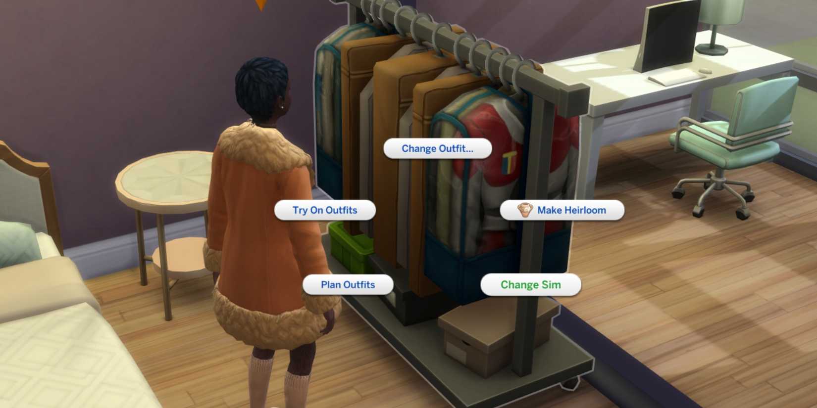 change sim the sims 4