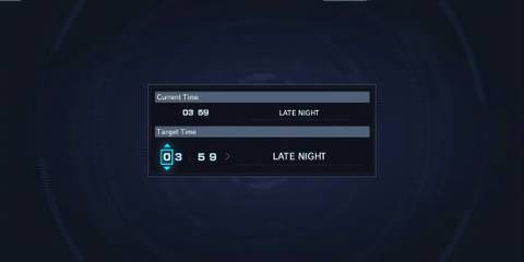 Changing time in Xenoblade Chronicles X Definitive Edition