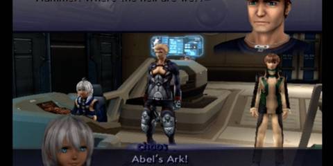 Chaos and party inside the spaceship in Xenosaga Episode III