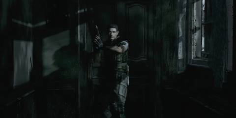 Chris in Resident Evil Remake