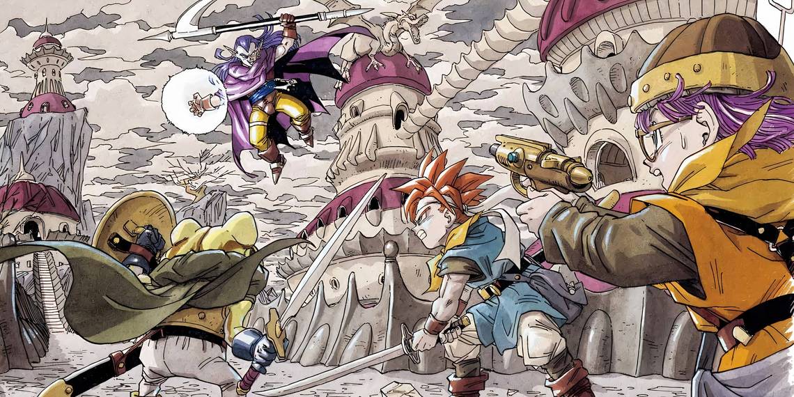 Chrono Trigger orijinal Toriyama el çizimi