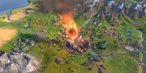 Civilization VI meteor strike