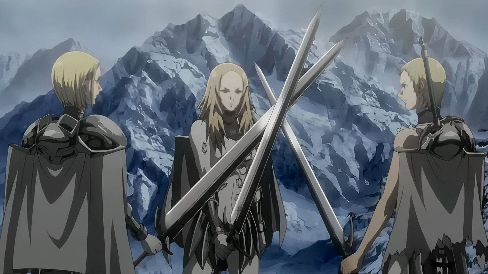 female Claymore from the anime