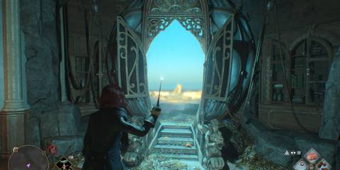 Coastal Vivarium entrance in Hogwarts Legacy