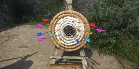 Colored Arrow Feathers