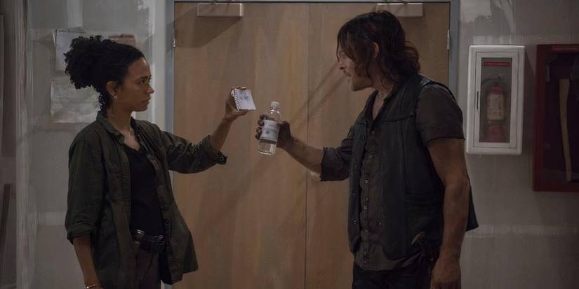 connie and daryl the walking dead