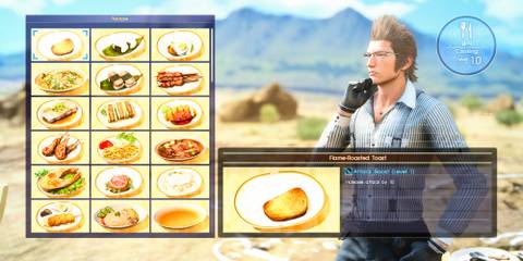 Cooking in Final Fantasy 15