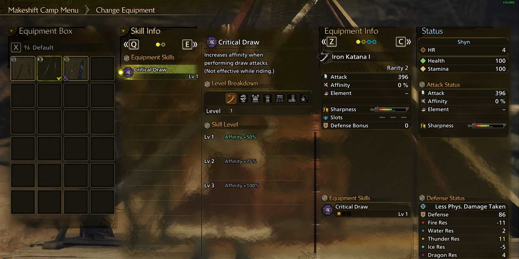 critical draw skill description in monster hunter wilds