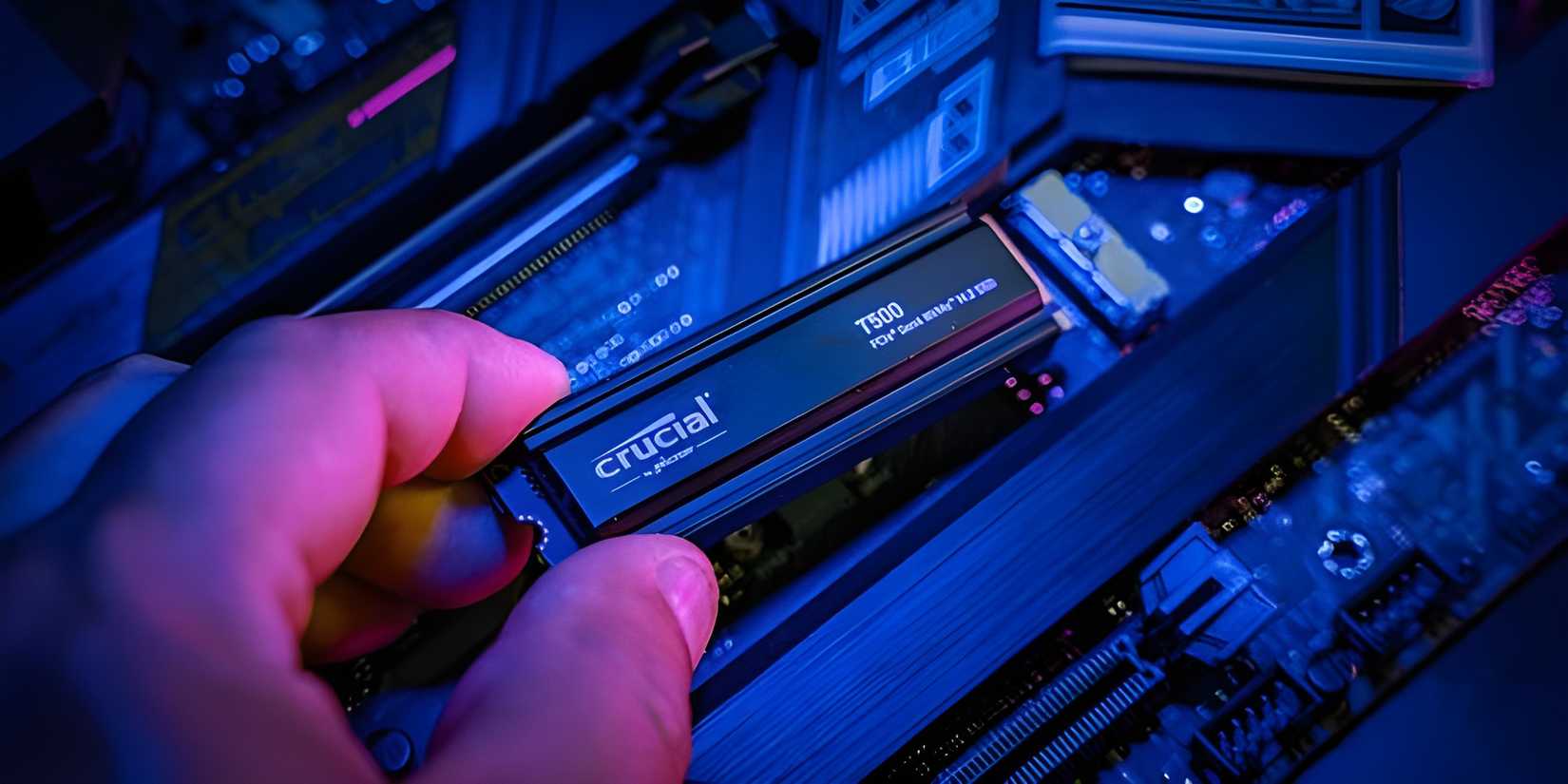 Crucial T500 lifestyle