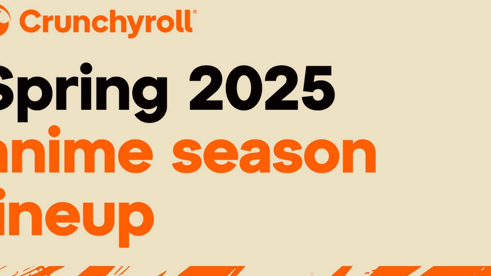 Crunchyroll Spring 2025 Anime Season Lineup