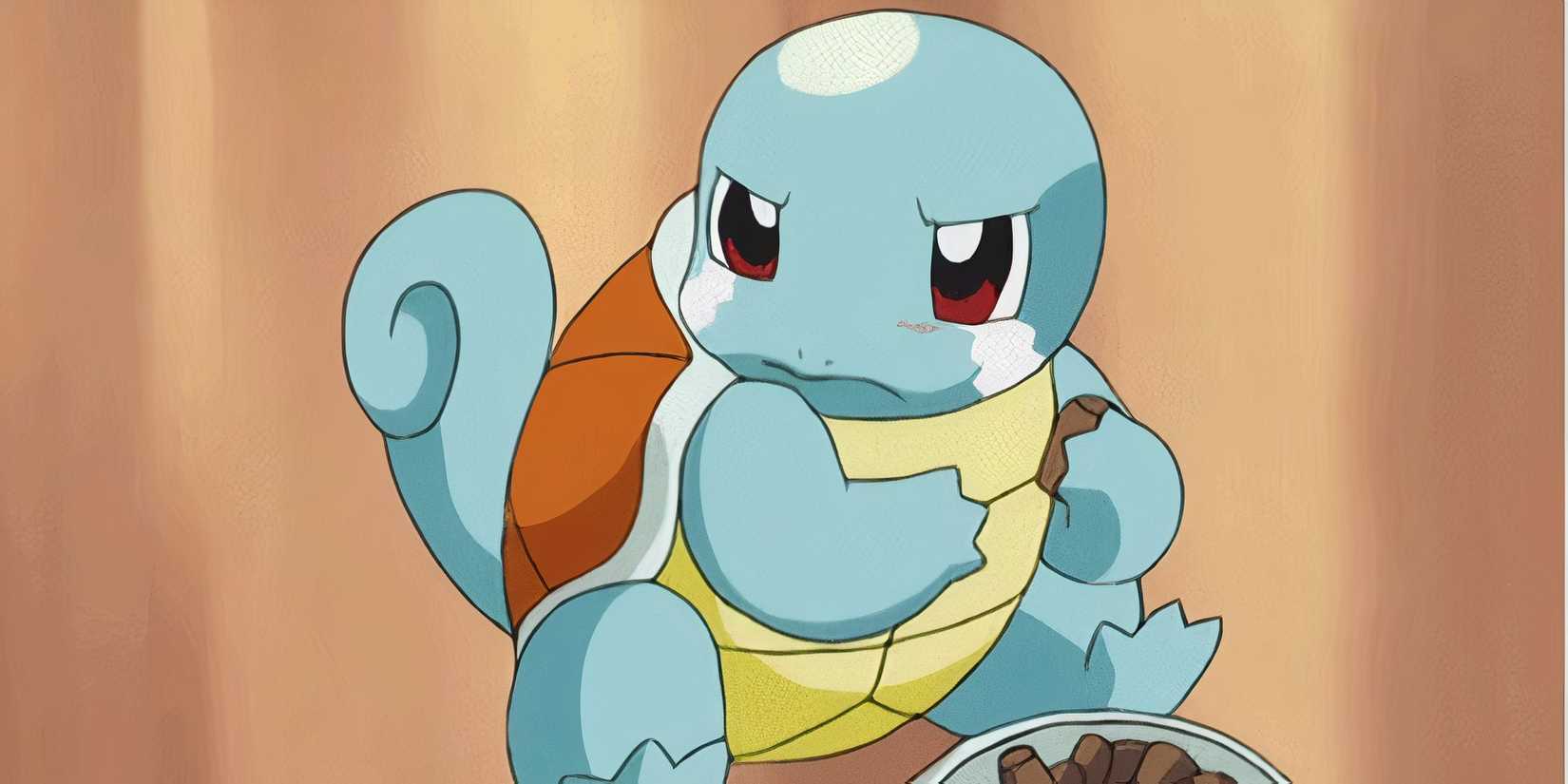 Pokemon sculptor's Squirtle statue is terrifying