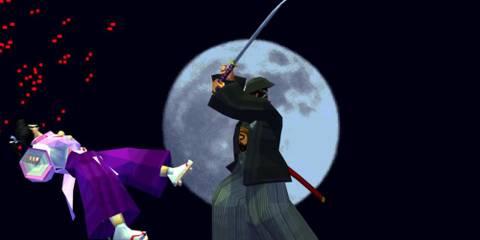 Cutting down a samurai in Bushido Blade 2