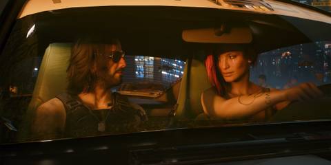 Cyberpunk 2077 Johnny Silverhand and V