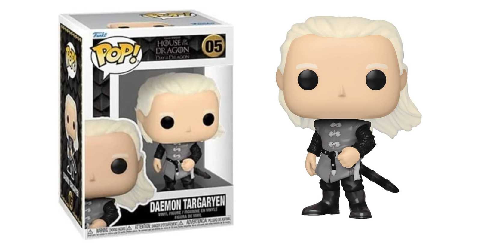 Daemon Targaryen packaged and unpackaged