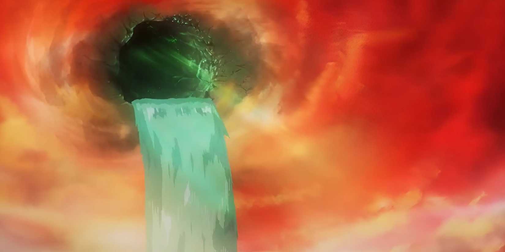 O novo buraco conectando os mundos demoníacos em Daima