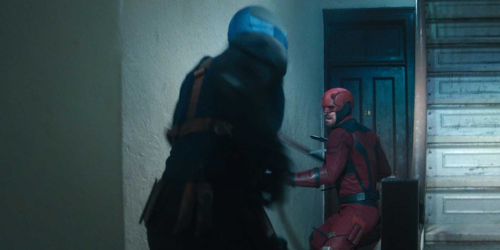 Daredevil vs Dex in Daredevil_ Born Again