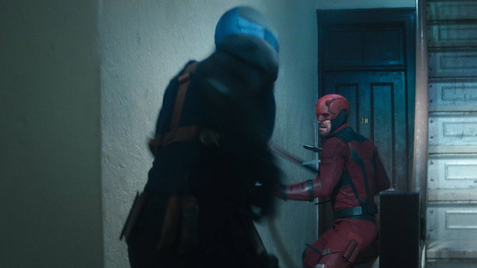 Daredevil vs Dex in Daredevil_ Born Again