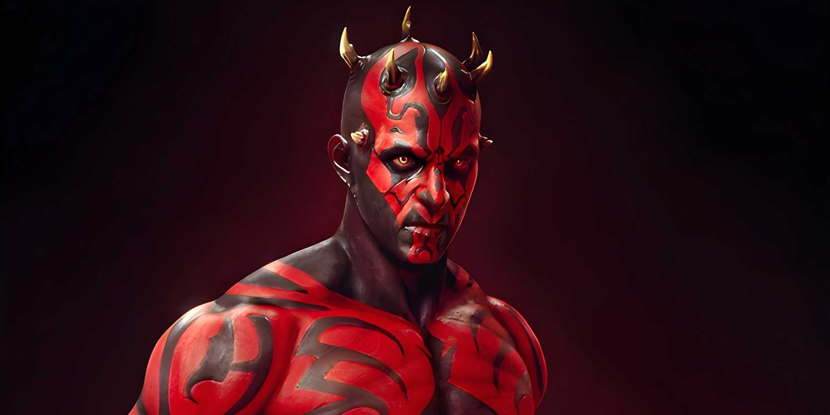 Darth Maul Face And Body Tattoos