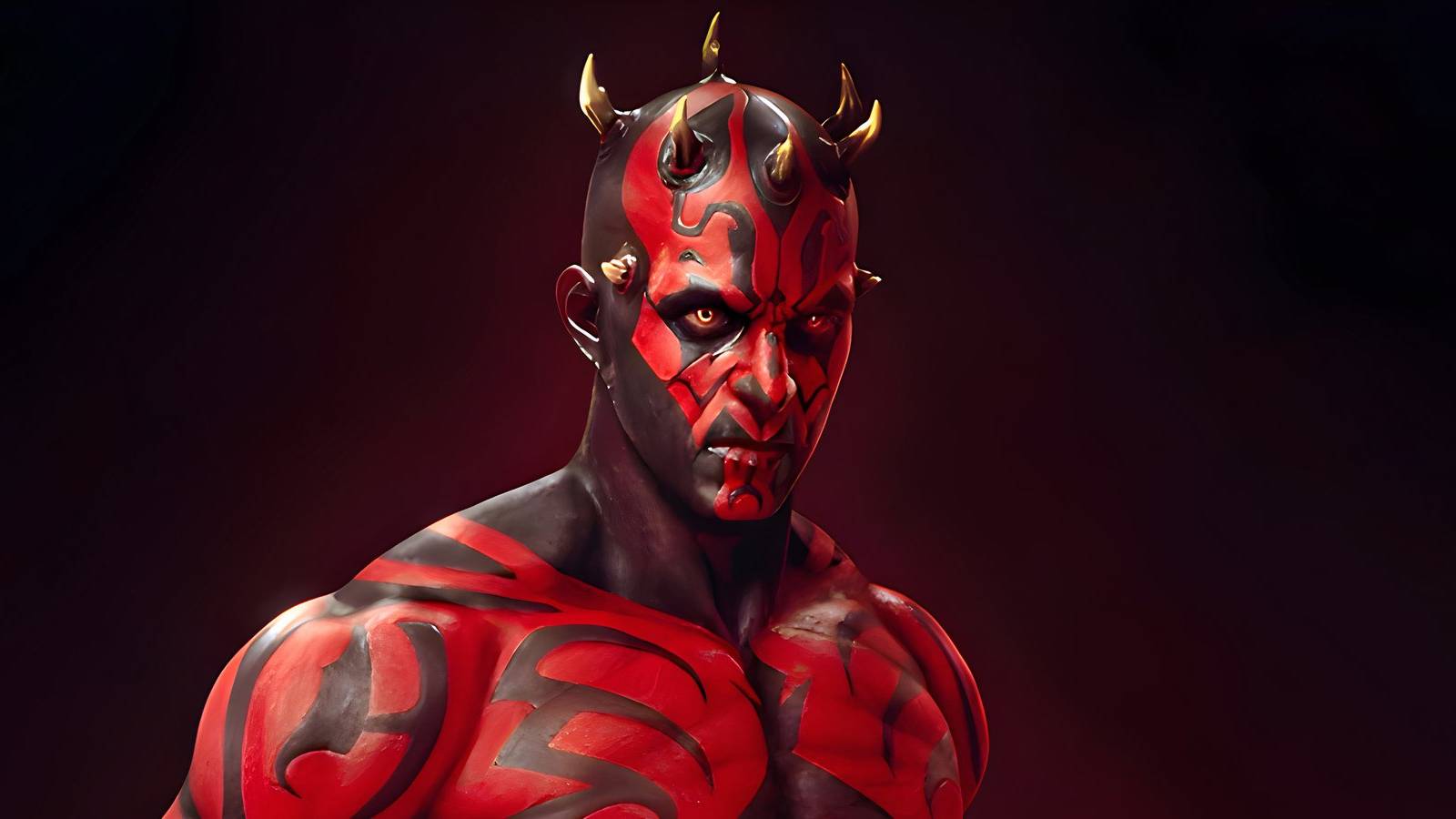 Darth Maul Face And Body Tattoos