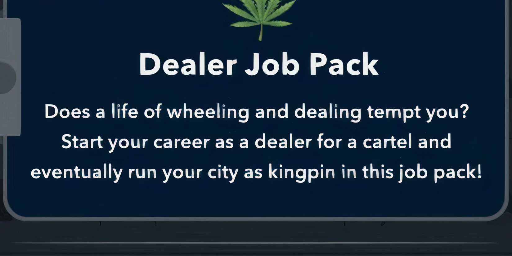 dealer job pack bitlife
