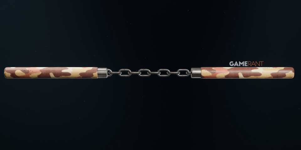 Desert Camo on Nunchaku in Black Ops 6