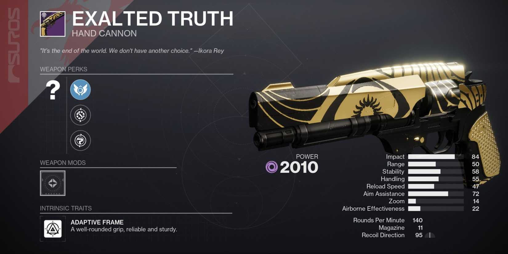 Destiny 2 Exalted Truth