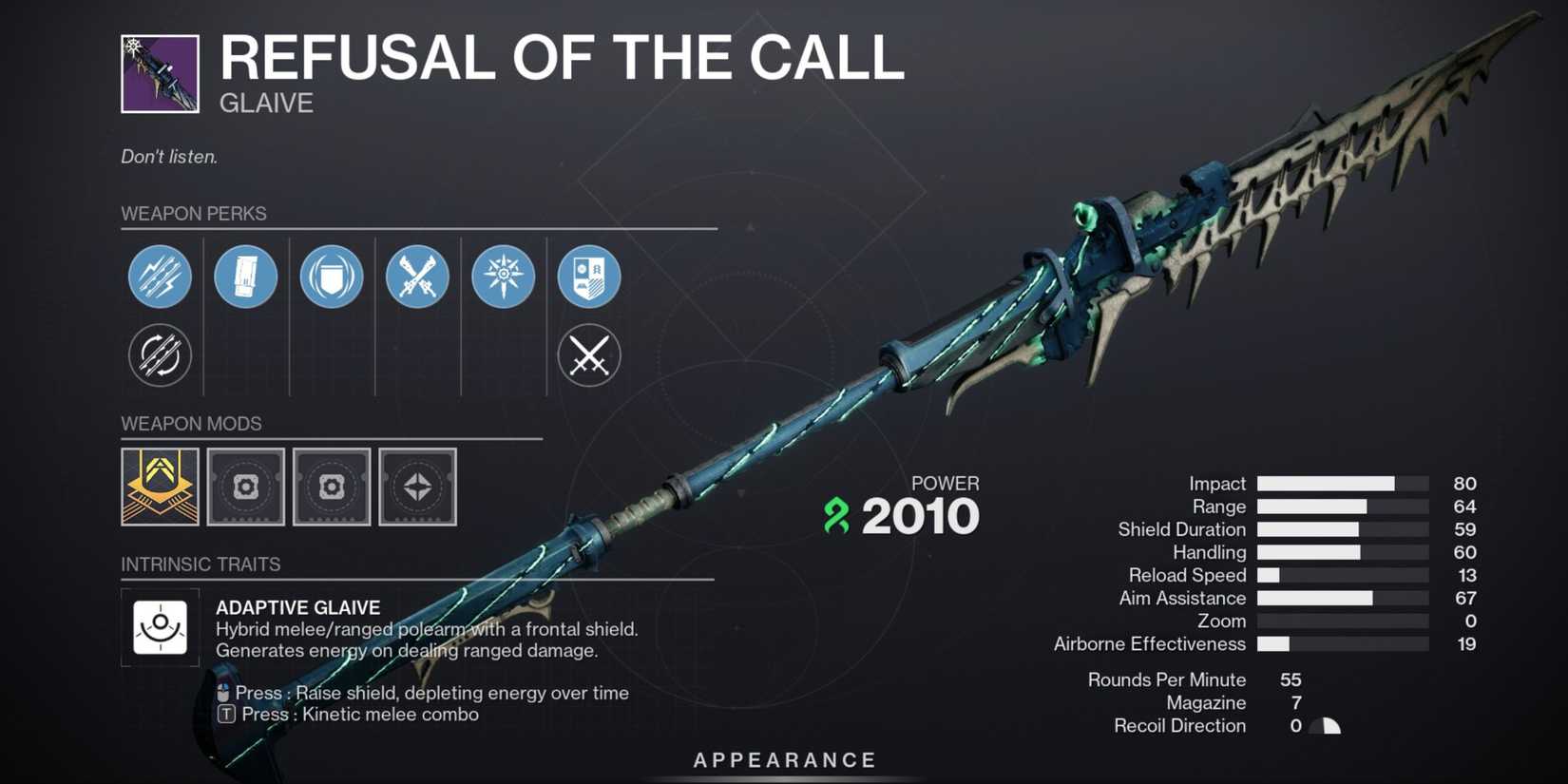 Destiny 2 Refusal of the Call