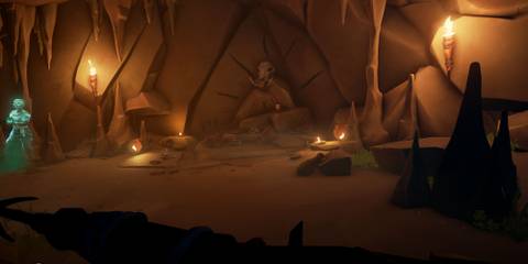 Devil's Ridge Anniversary cake location in Sea of Thieves 