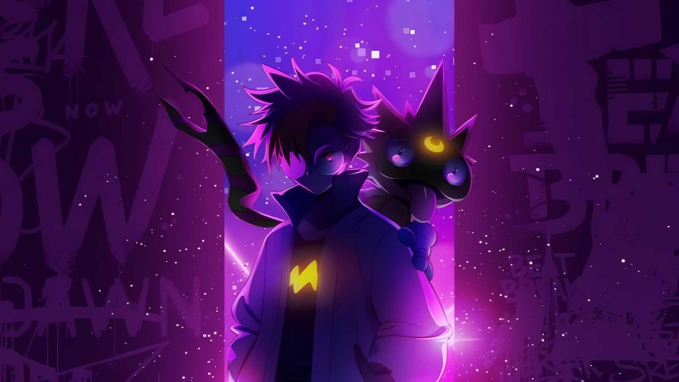 Digimon Beatbreak ana karakter silueti