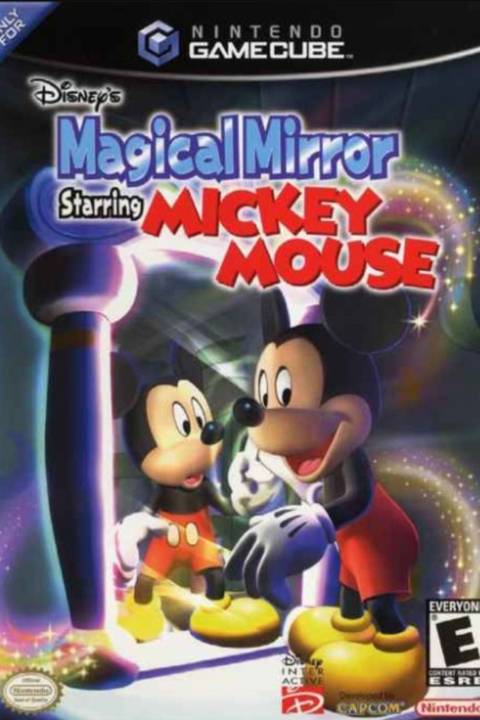 Disney's Magical Mirror Starring Mickey Mouse video game cover art tag