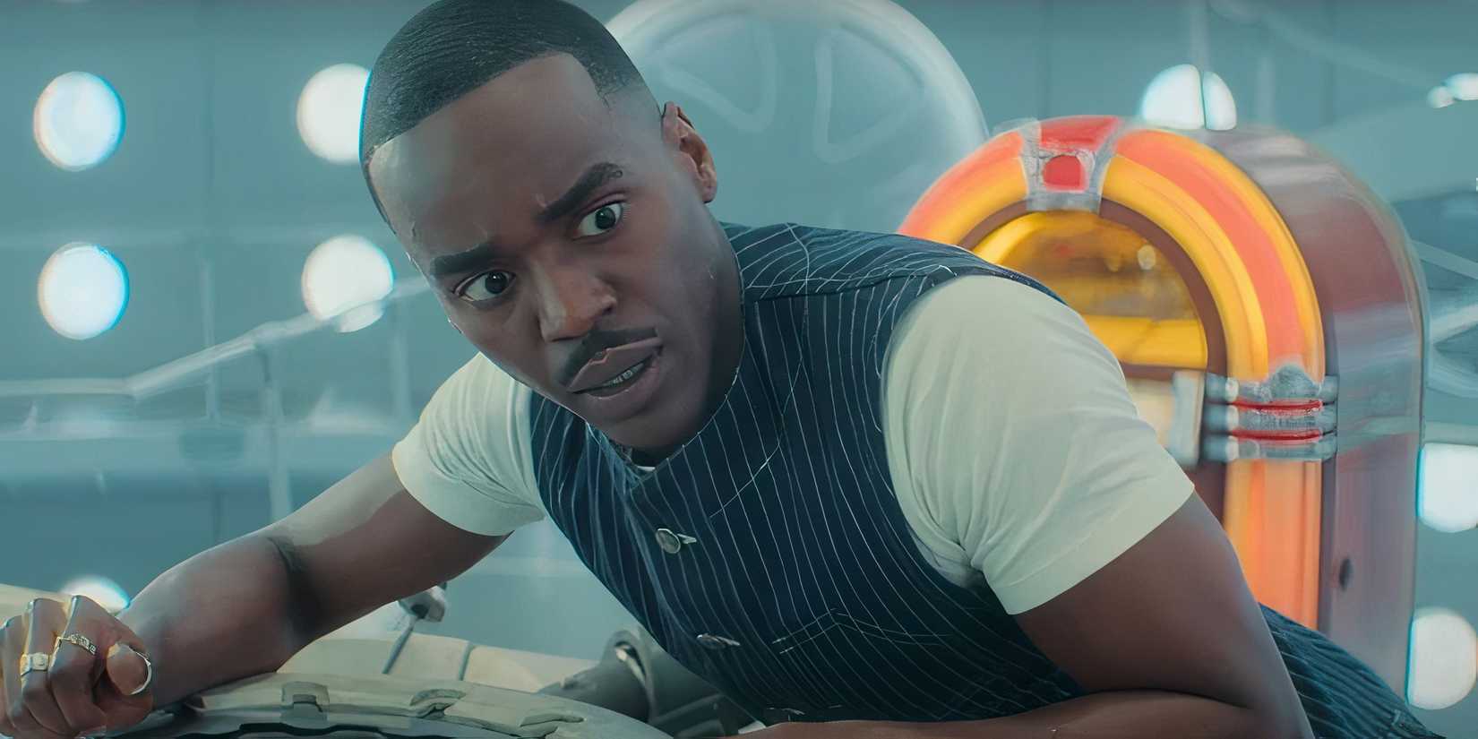 Doctor Who in the Tardis 