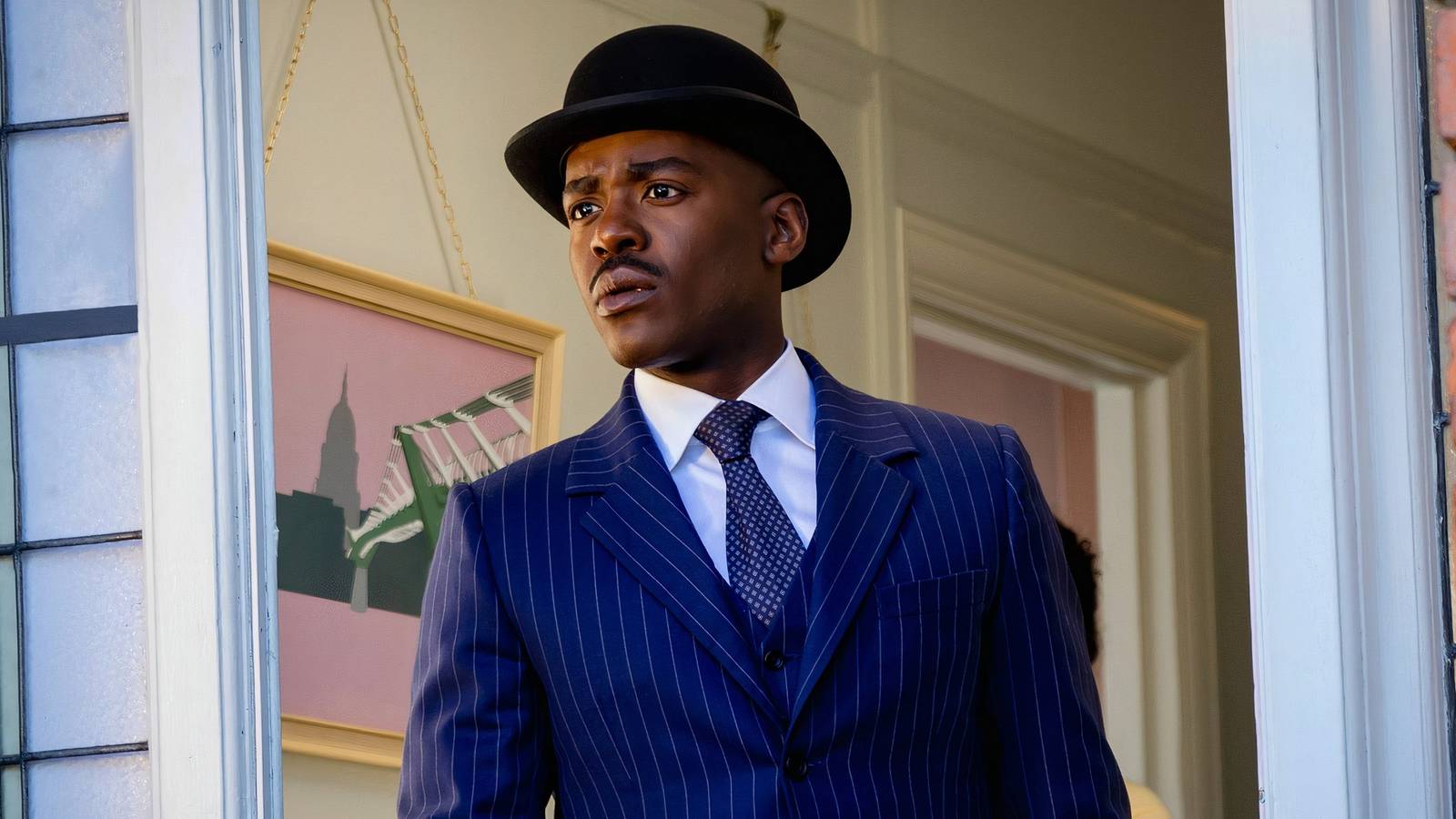 Doctor Who wearing a hat 