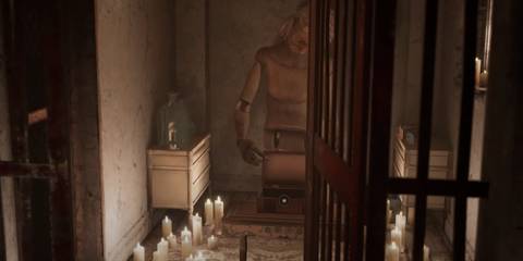 dollhouse broken mirror trailer