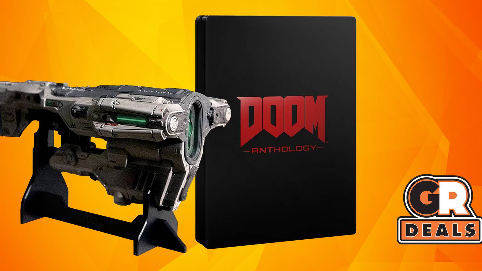 Doom Anthology SteelBook with Replica BFG is $50 Off