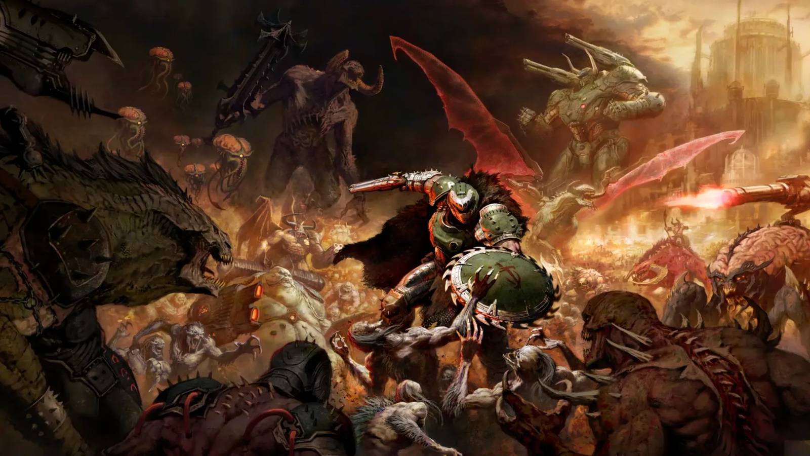 Doom The Dark Ages Slayer Against Demons