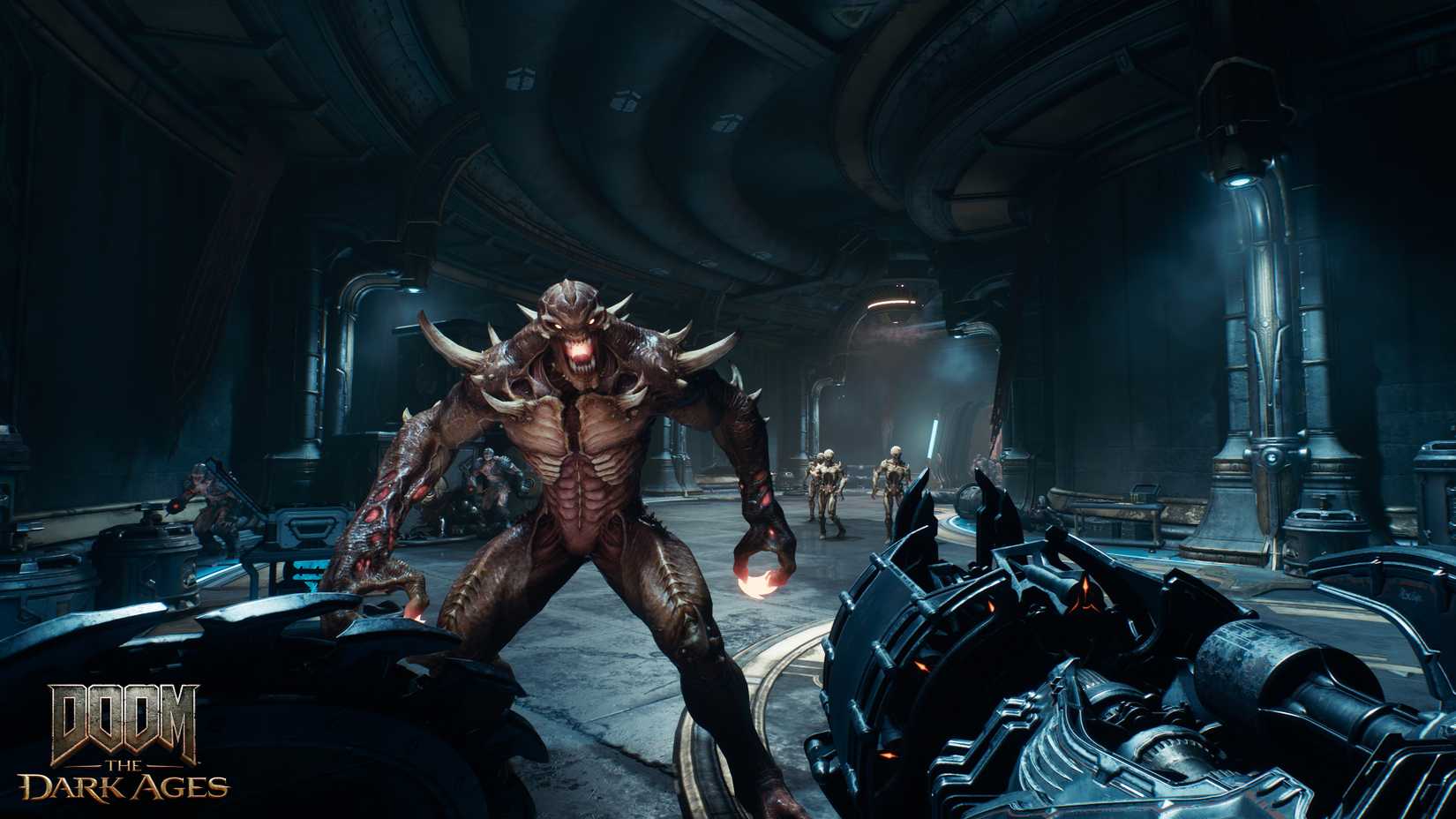 Doom The Dark Ages Slayer Fighting Baron