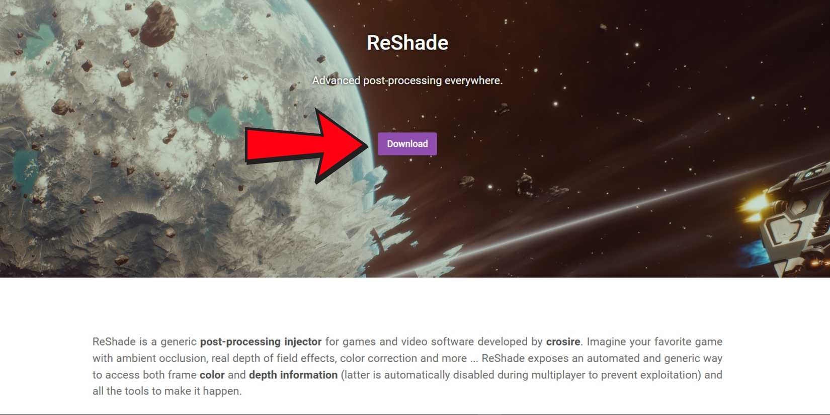 download reshade tool button