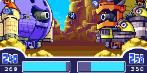 Tank battle in Dragon Quest Heroes: Rocket Slime