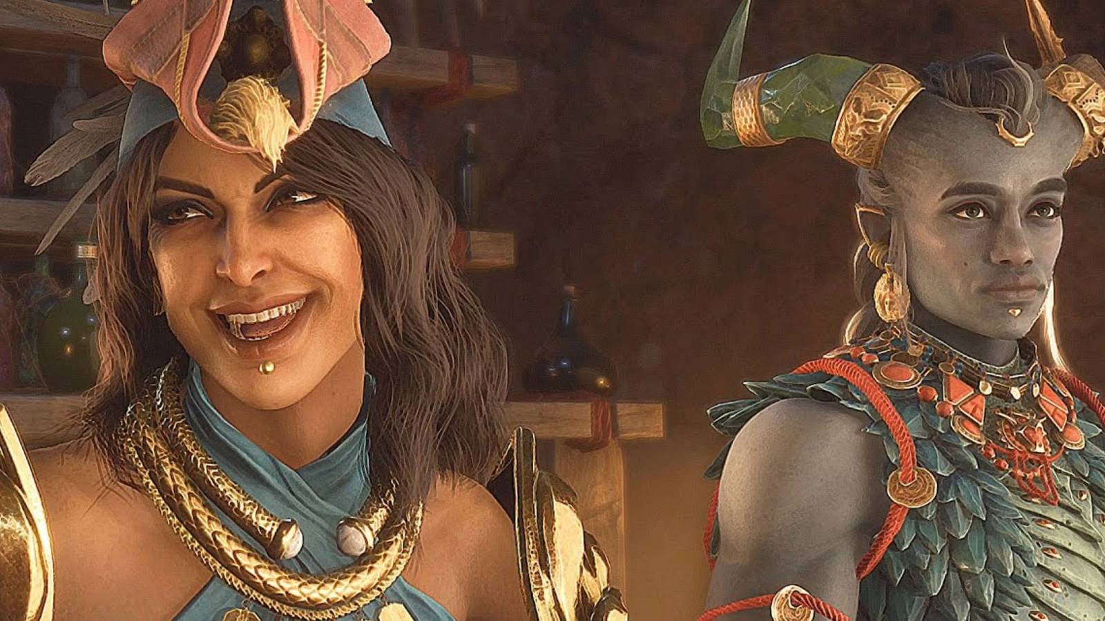 Dragon Age Isabela and Taash