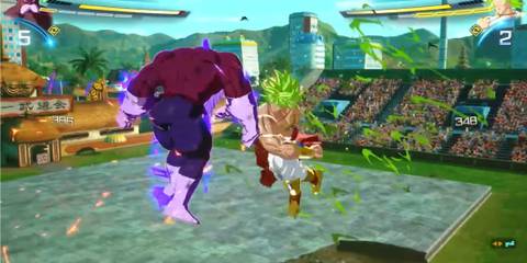 Dragon Ball Sparking Zero fight broly gameplay
