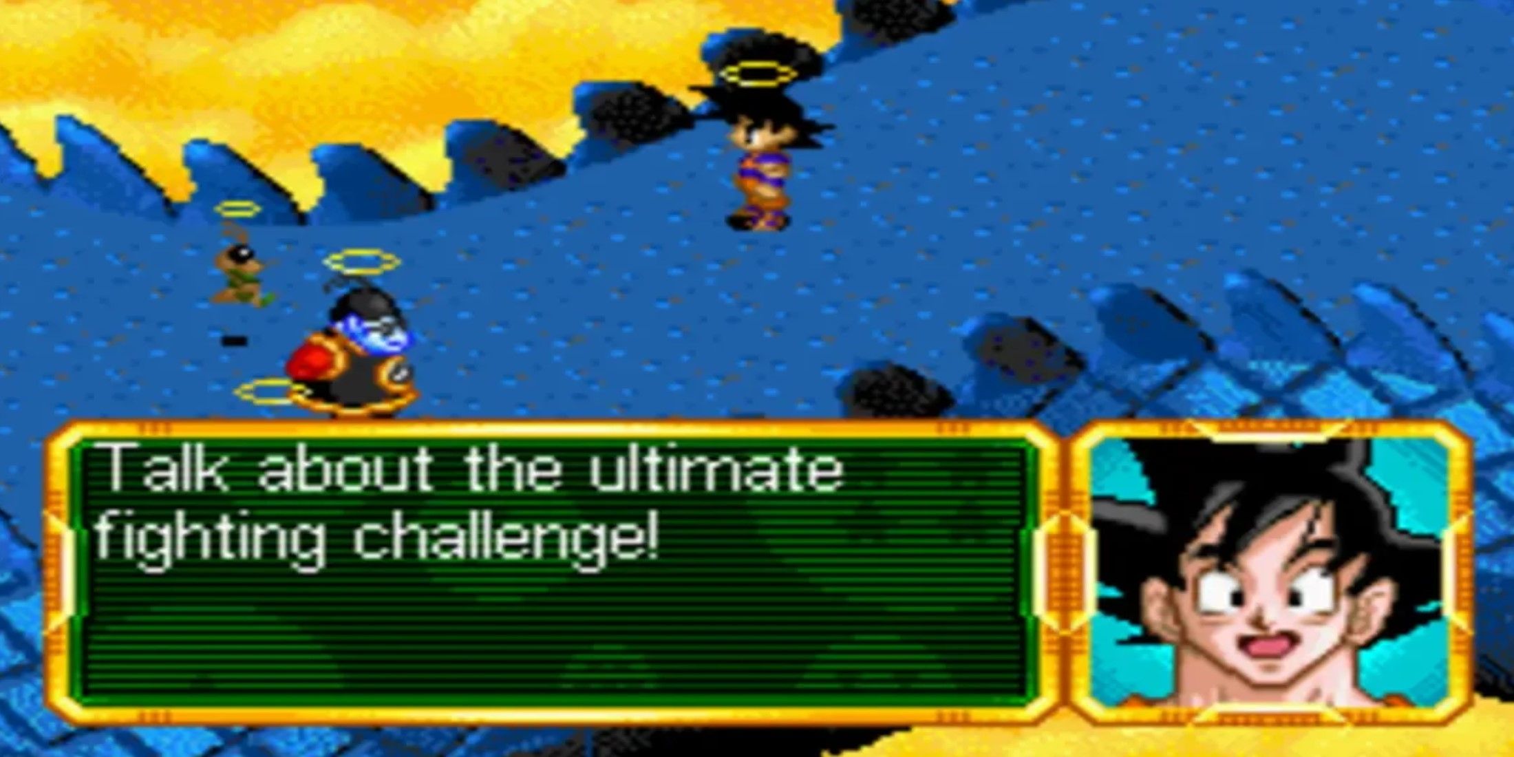 Dragon Ball Z Buu's Fury dialogue