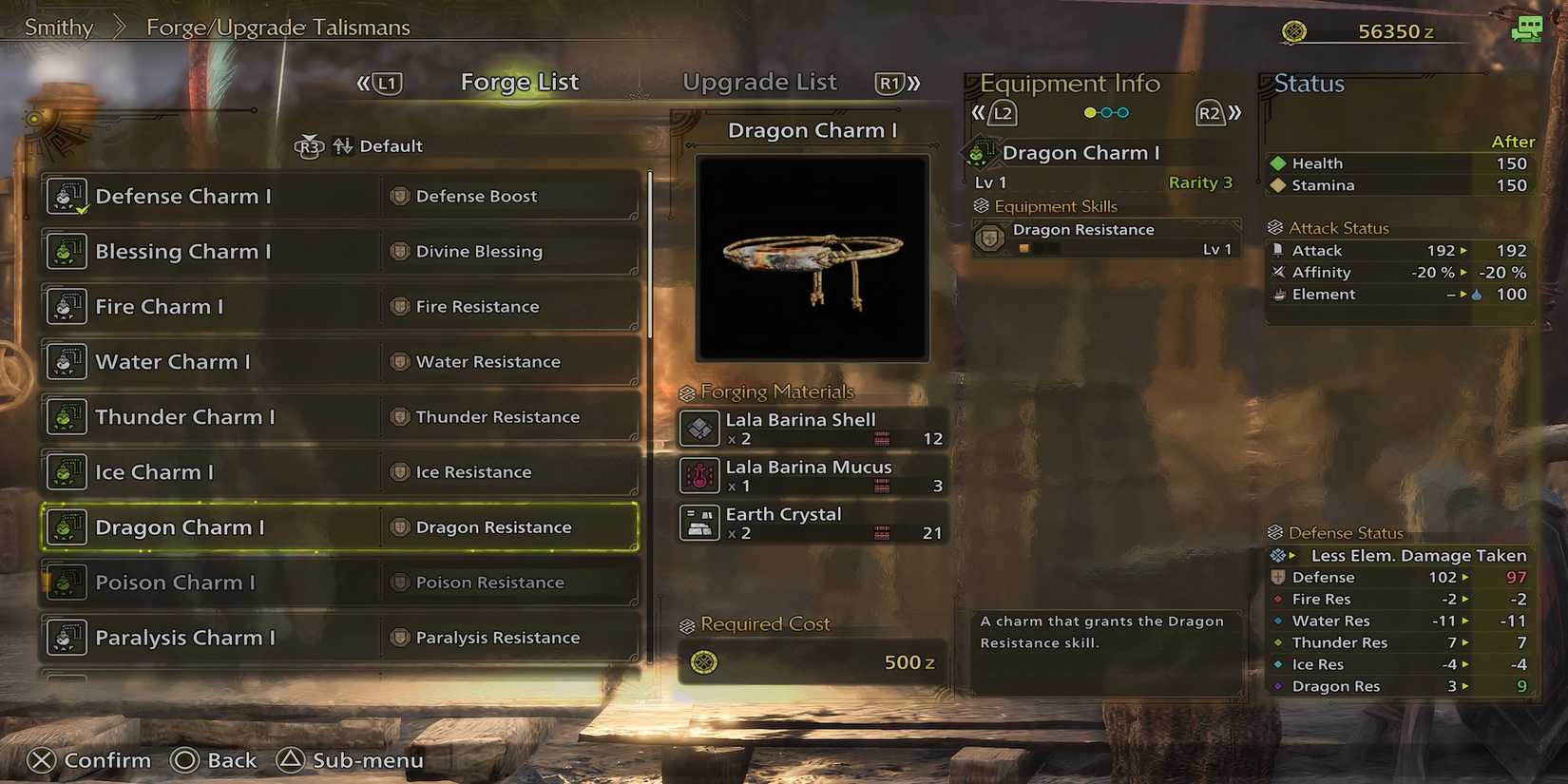 Dragon Charm 1 in Monster Hunter Wilds