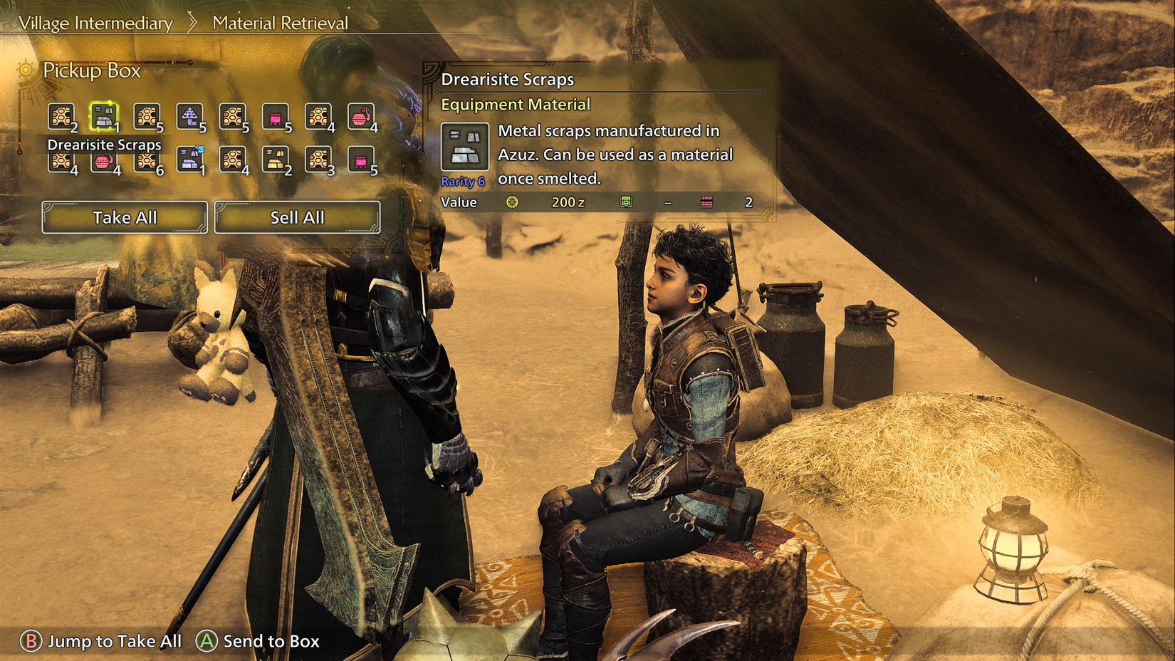 Drearsite Scrap Material Retrieval