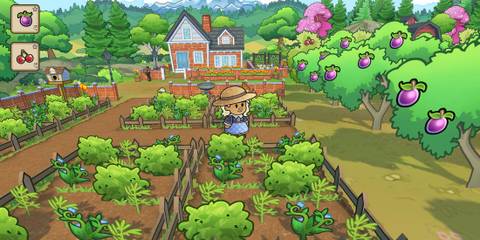 Echoes of the Plum Grove working in the garden