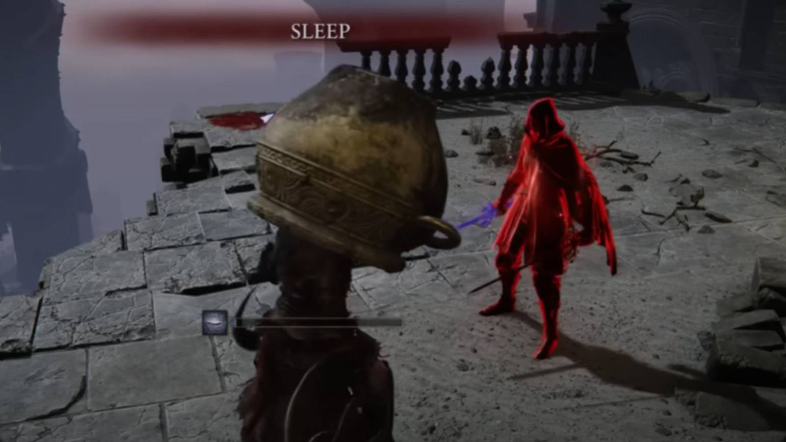 Elden Ring player sleep symbol realization