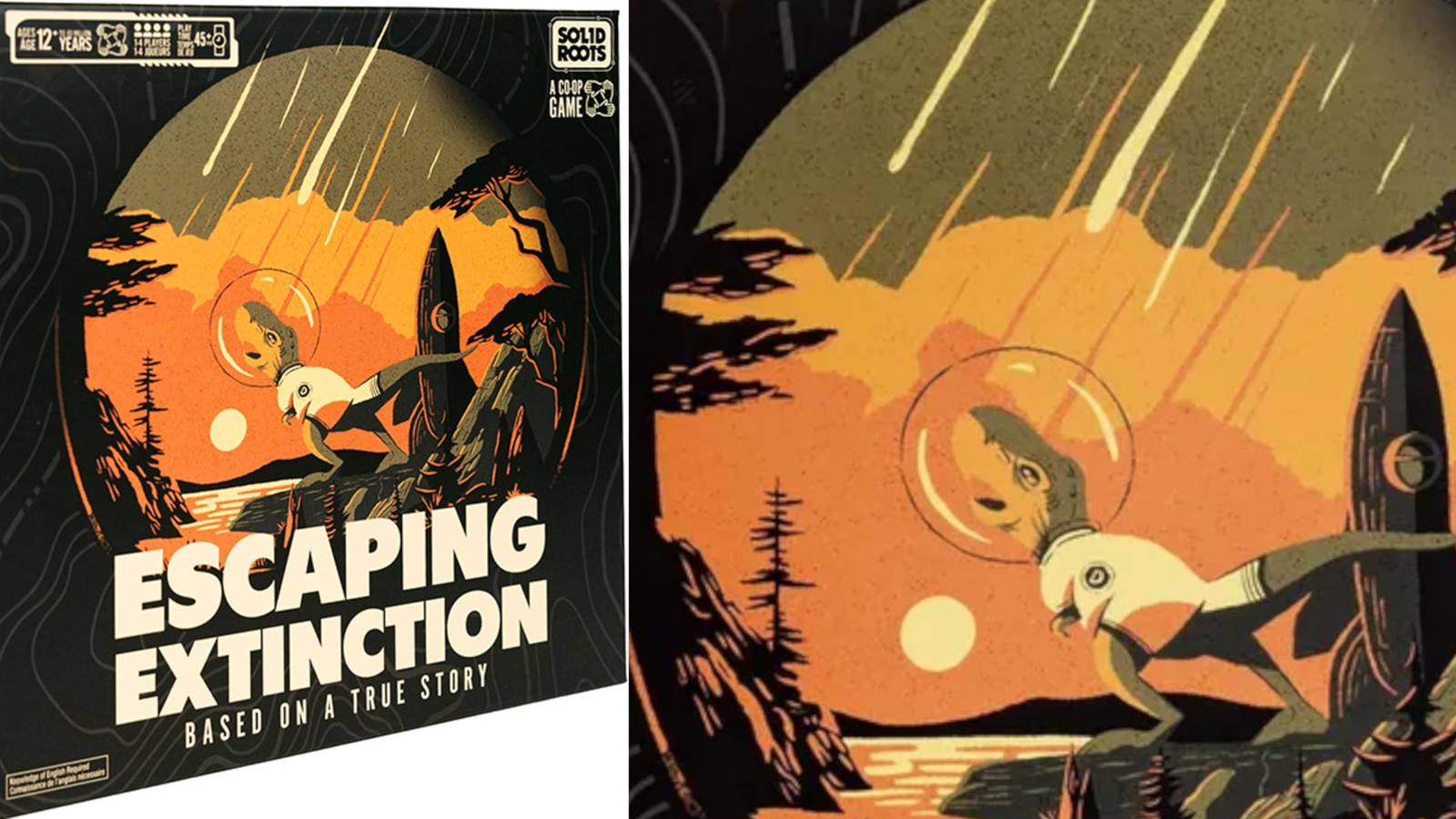 Extinct Game Solid Root’s Escaping Extinction Board Game On Sale At Amazon