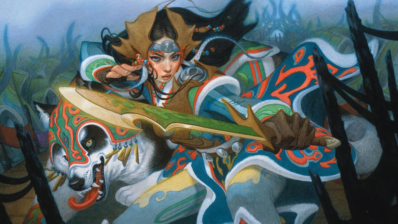 Eshki_Dragonclaw_Tran_Nguyen-mtg-tarkir-dragonstorm-preview-cards-mechanics-dragons-clans-khans-alternate-art-good-why