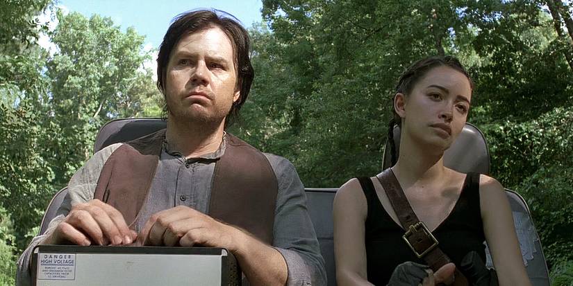 eugene and rosita the walking dead