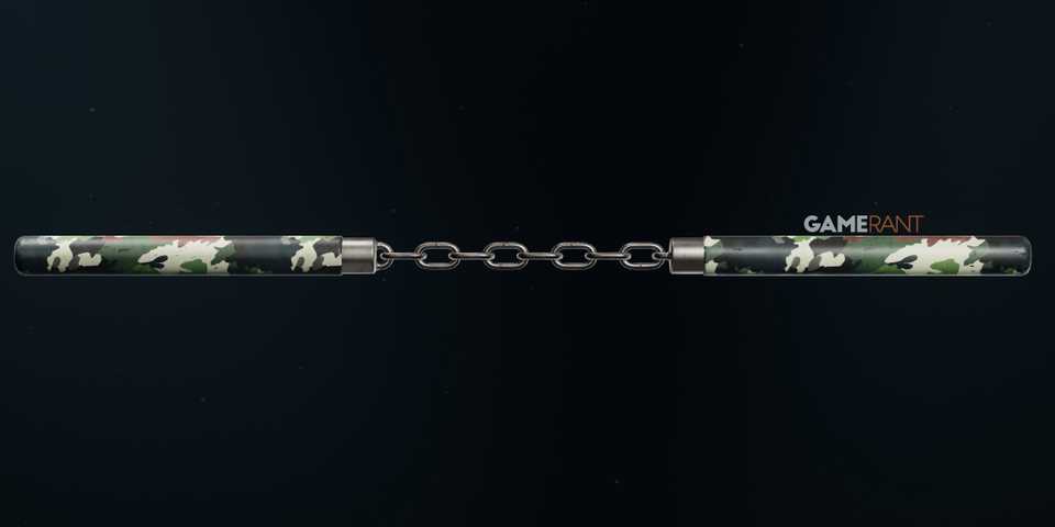Evergreen Camo on Nunchaku in Black Ops 6